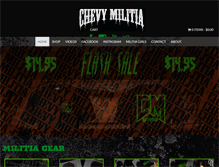 Tablet Screenshot of chevymilitia.com